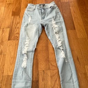 Fashion nova skinny high waisted jeans